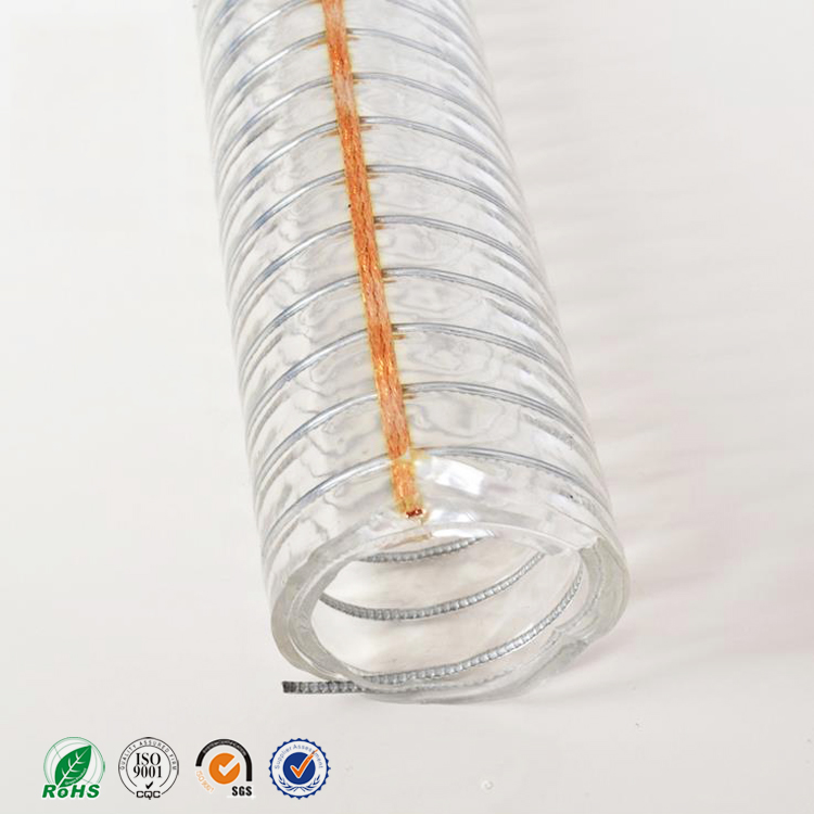 3 inch High Pressure Spiral Steel Wire Reinforced PVC Thunder Hose